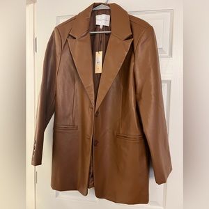 Rebecca Minkoff lambskin blazer